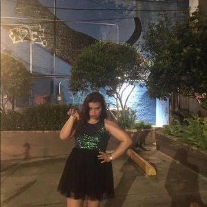 Sparkle Sequin Tulle Dress